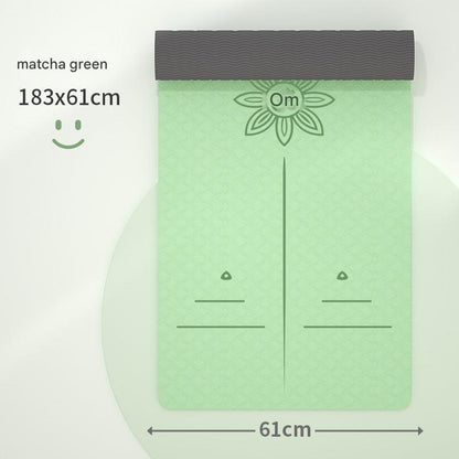 Lightweight non-slip workout mat