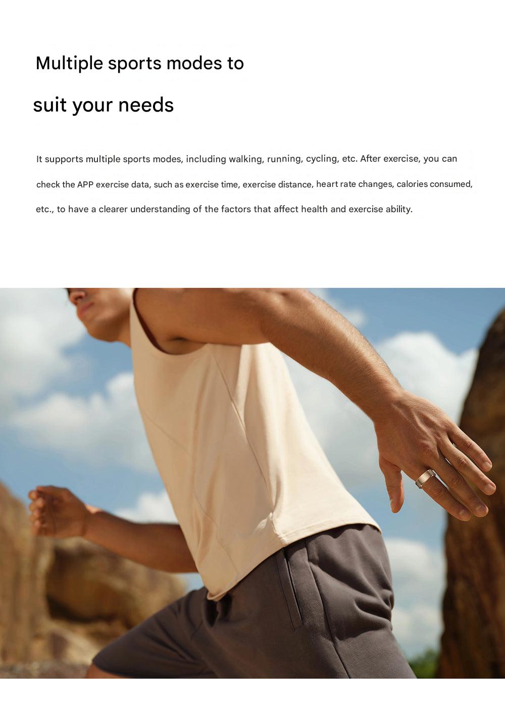 Smart Health Ring side view