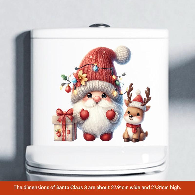 Christmas themed vinyl wall sticker