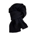 Couple's Fabric Label Scarf [Black]