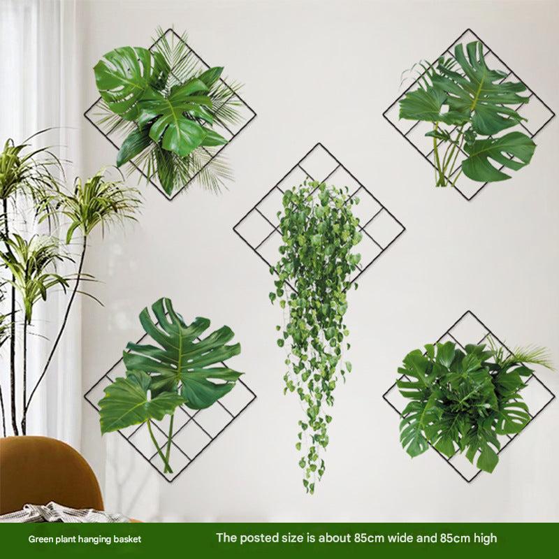 green plant hanging basket for home decor
