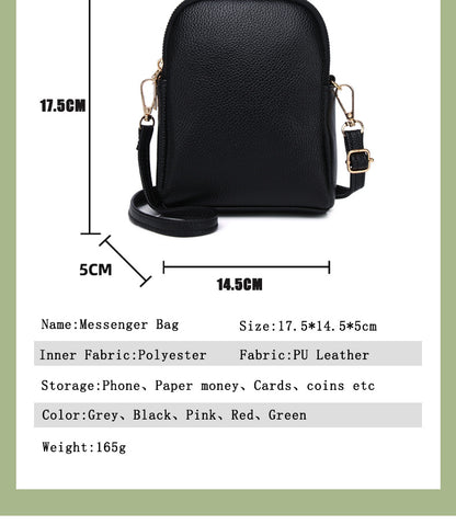 Chic Color-Block Mini Round Bag open zippers