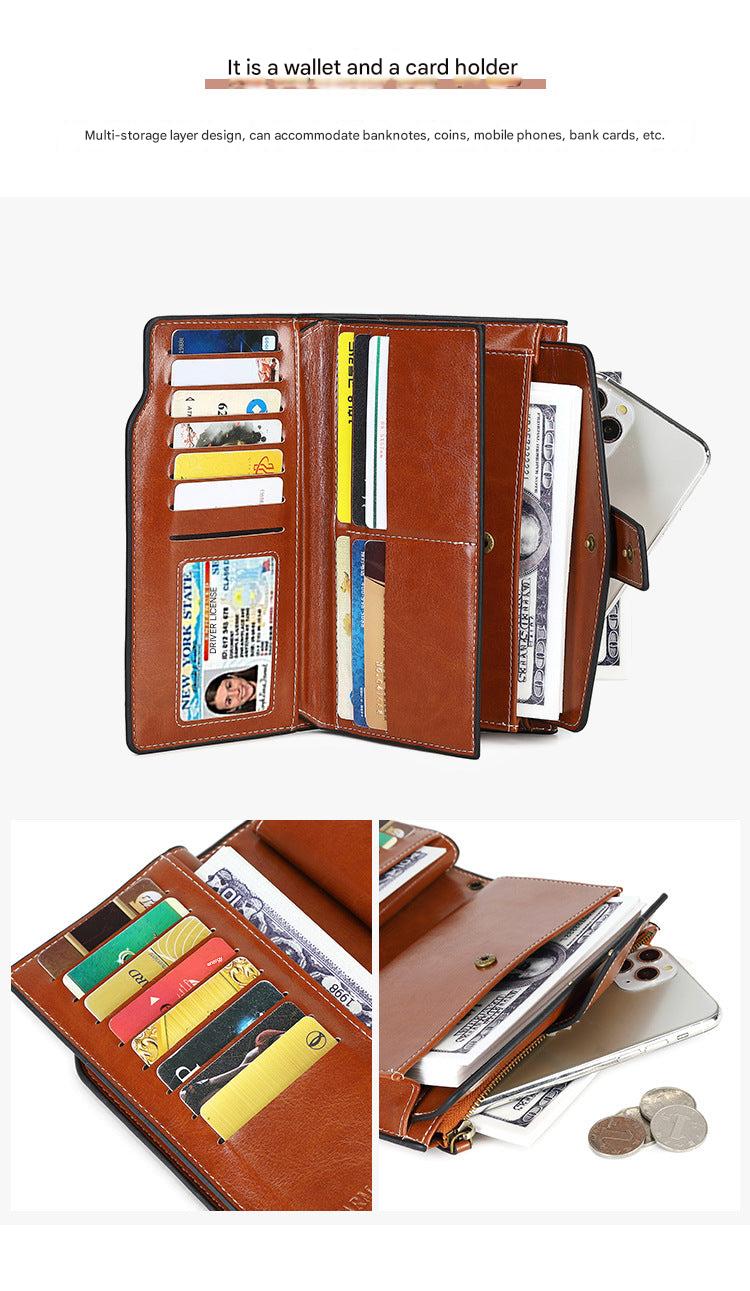 Elegant wallet with multiple color options