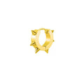Gold Sharp Cone Earrings