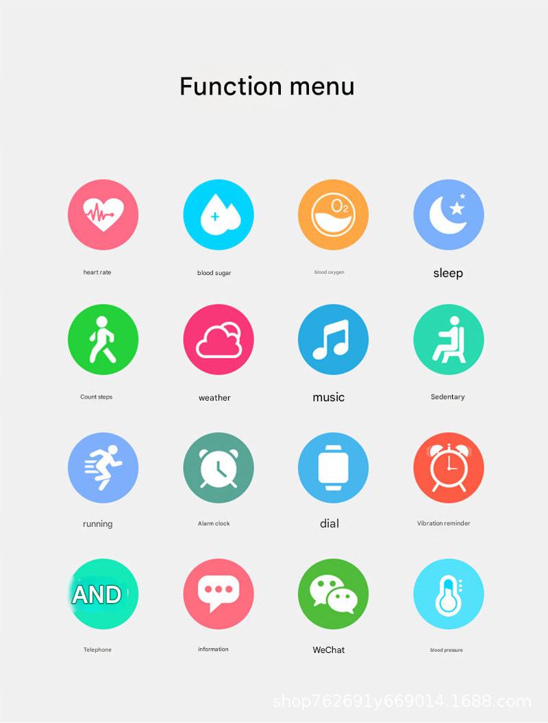 Smartwatch with vibrant TFT display