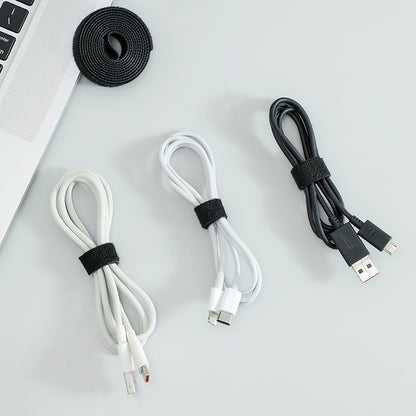Minimalist desktop with cables organized - image 8