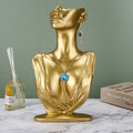 Model C Beautiful Girl in Gold [33.5*21*8cm] (Pack of 1)