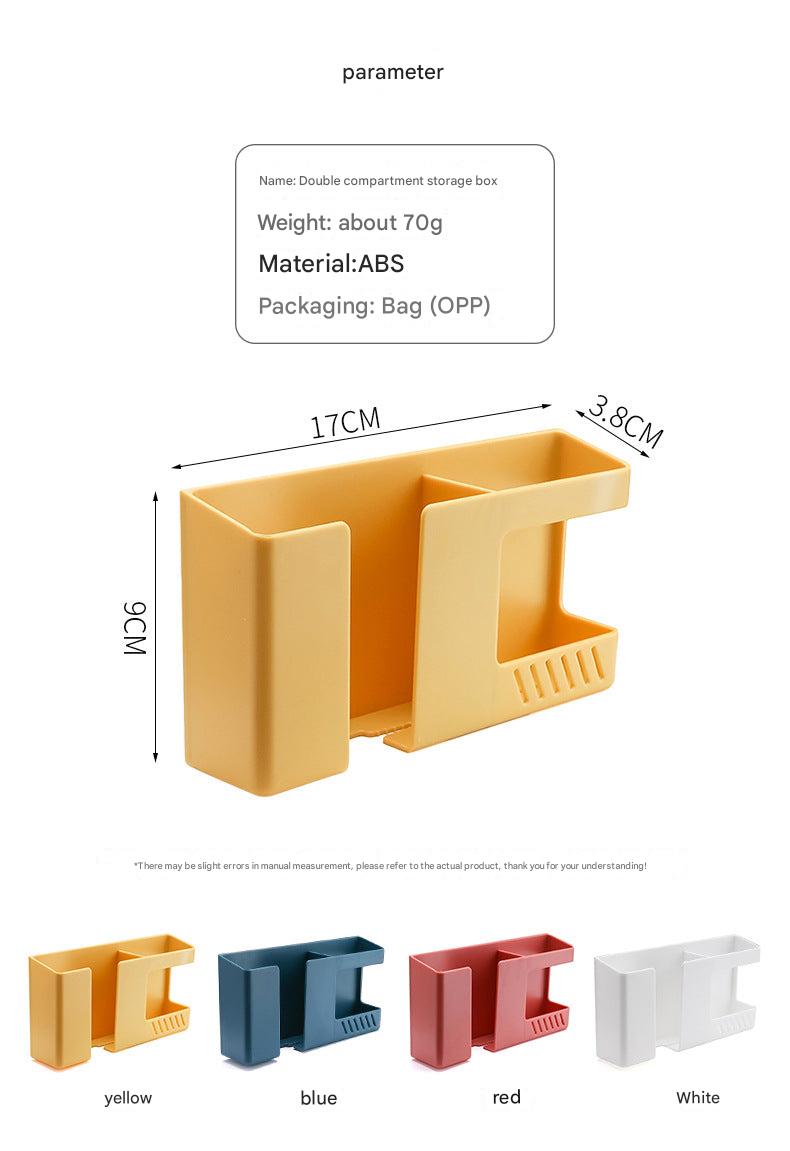 Wall-Mounted Remote Control Organizer Box Image 3