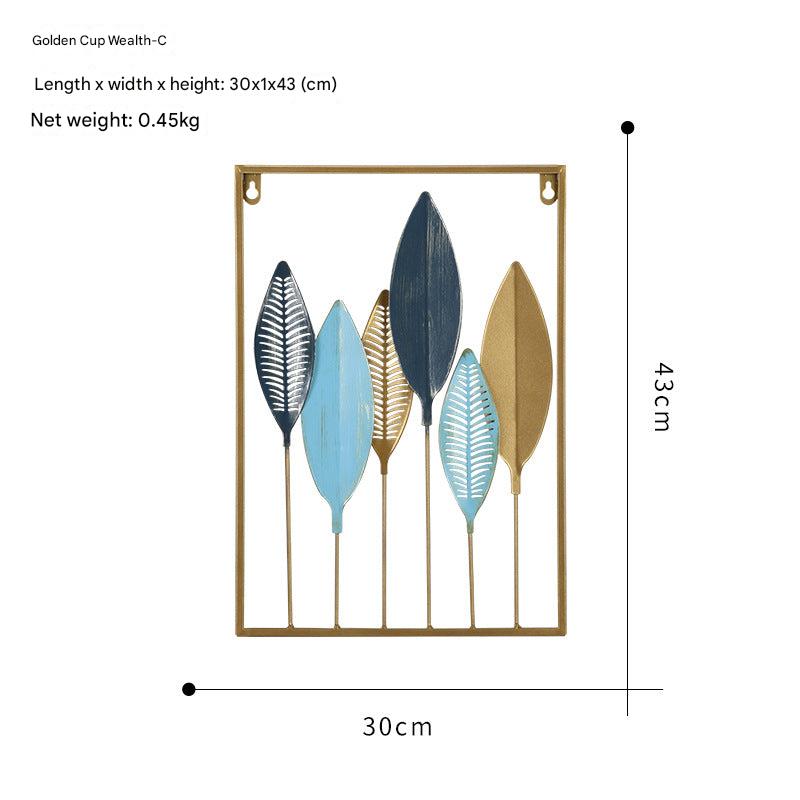 elegant metal wall art for living room