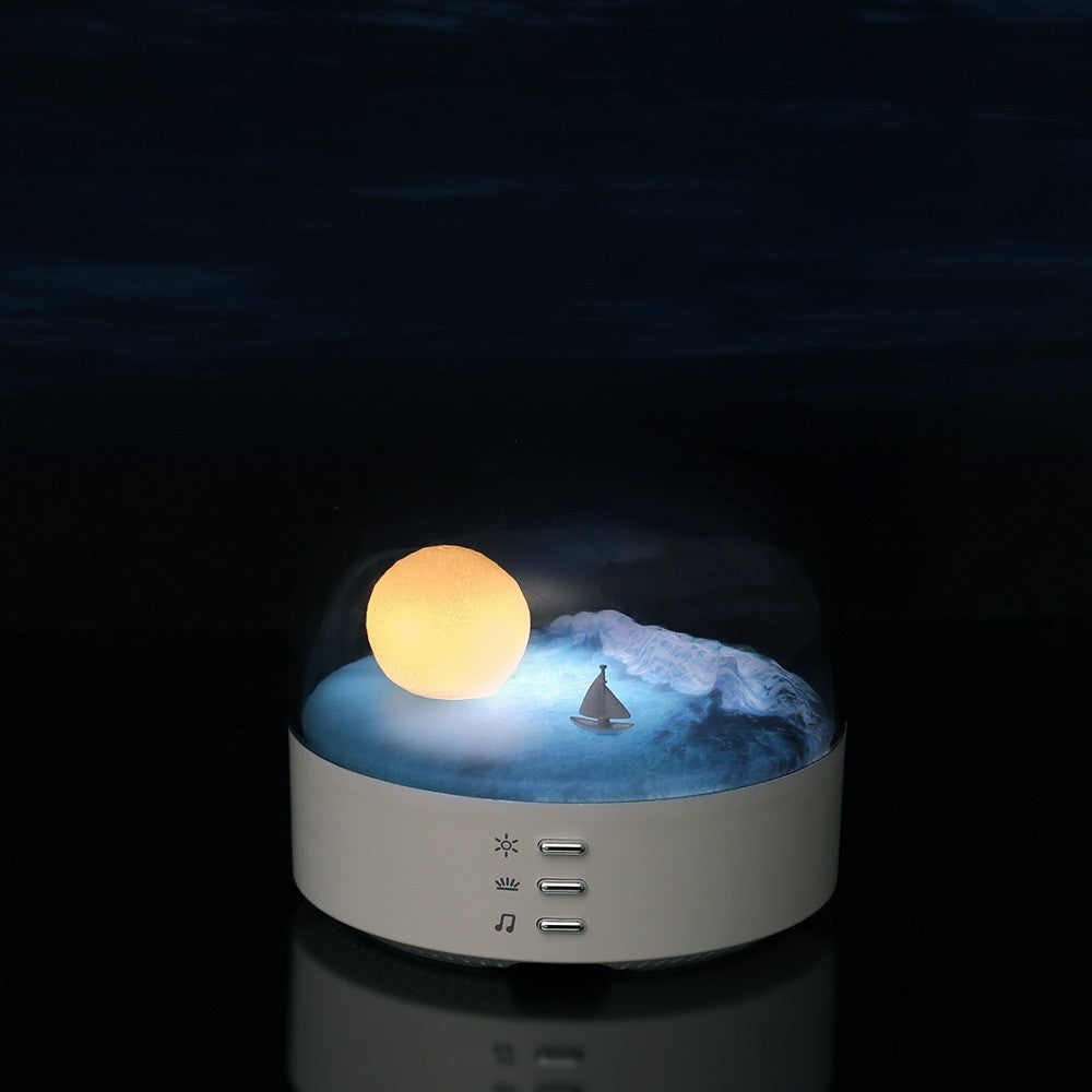 Creative night light speaker