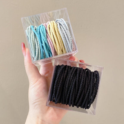 High Elasticity Non-Slip Towel Hair Tie in assorted colors