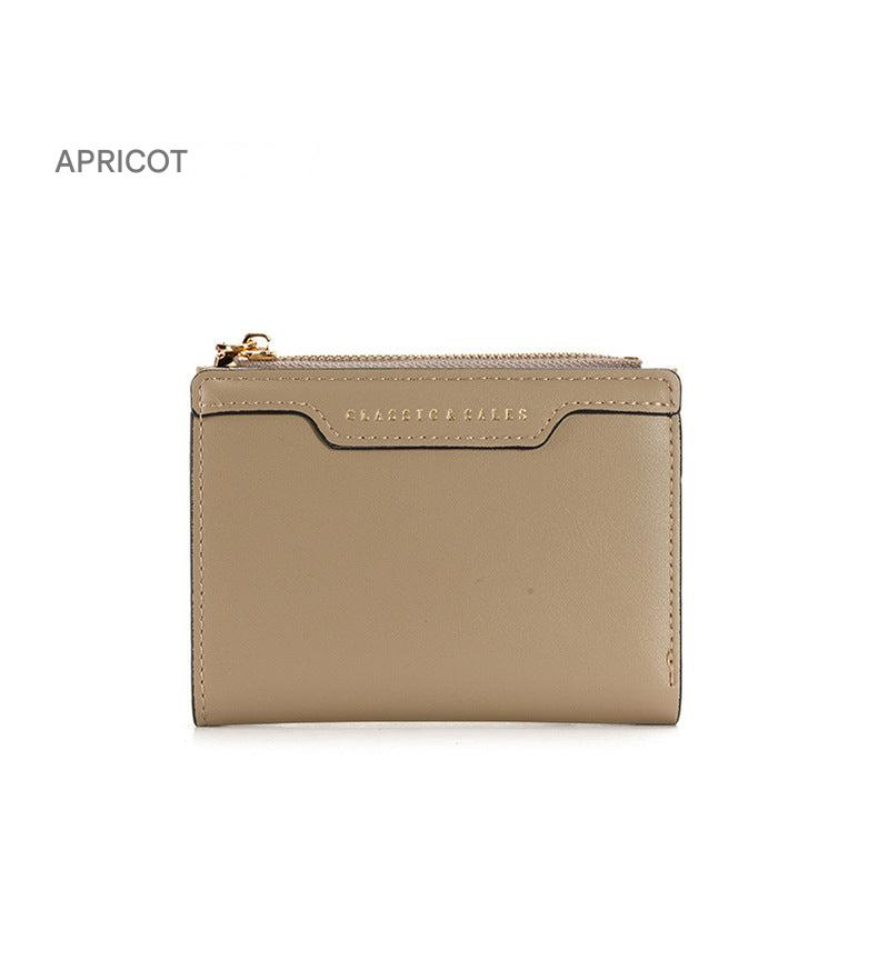 Pink slim cardholder wallet