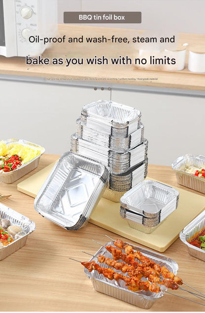 disposable aluminum trays for takeaway