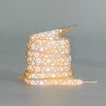 Apricot Reflective Star Galaxy Shoelaces