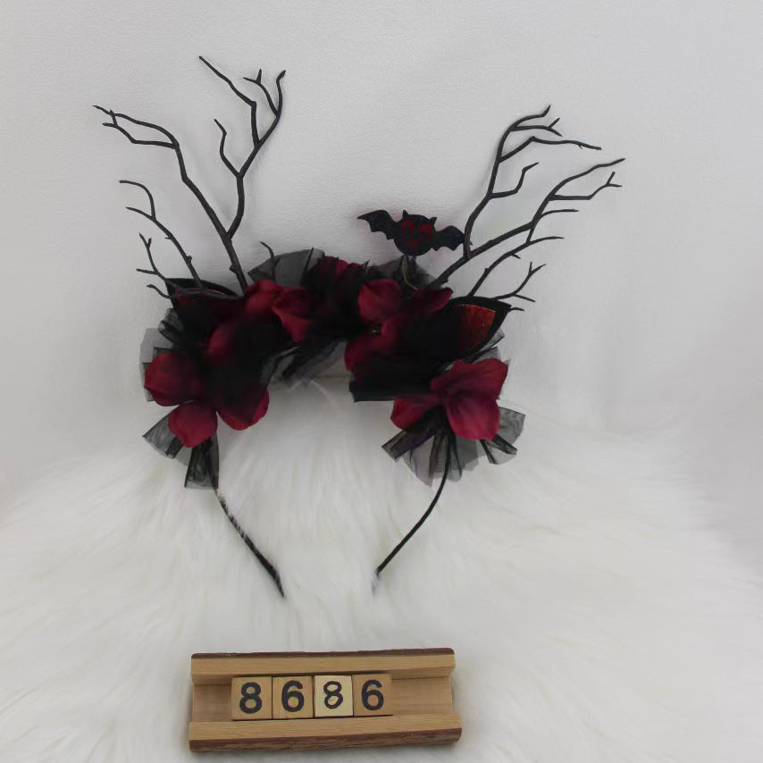 Skeleton Themed Headband for Halloween Parties