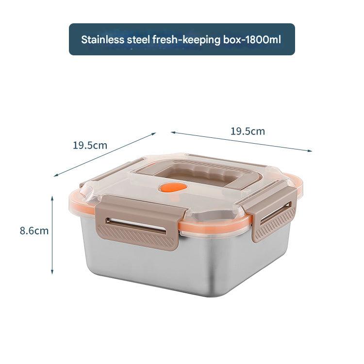 High-quality stainless steel meal prep container