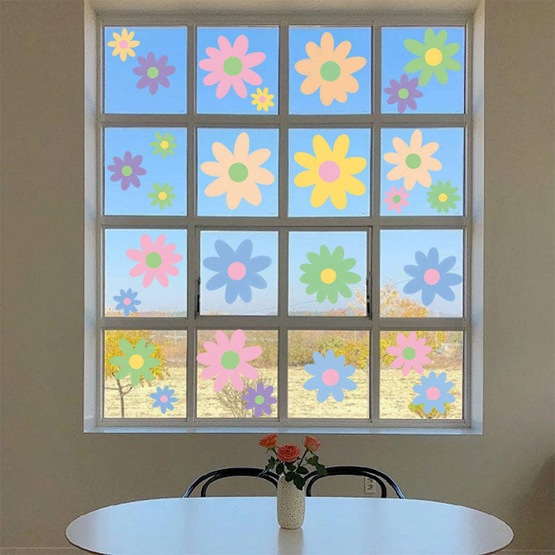 Spring Floral Window Sticker Image 8
