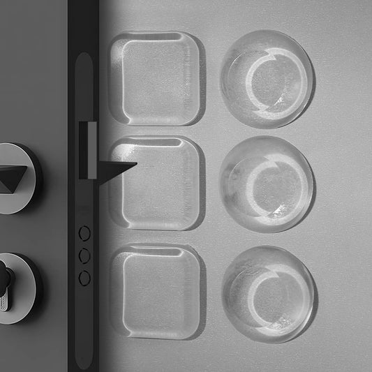 Transparent self-adhesive door handle bumper 2
