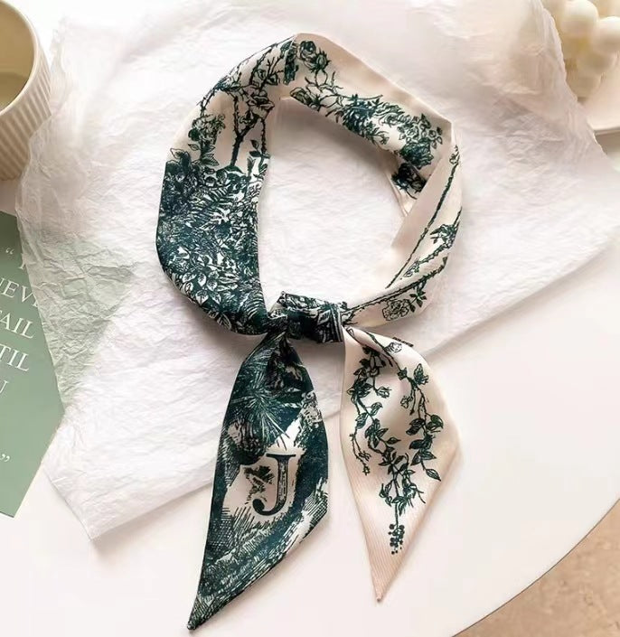Vintage satin headband in various colors