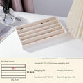 Beige Bracelet Tray (4 Horizontal Slots) (Pack of 1)