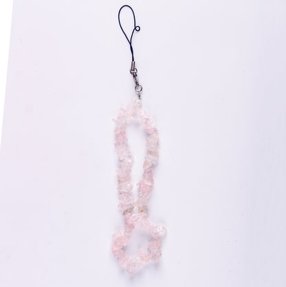 Handmade Bohemian Phone Strap - Amethyst Color