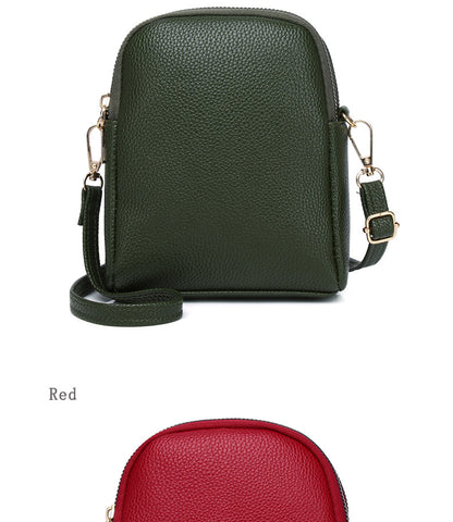 Chic Color-Block Mini Round Bag colors displayed