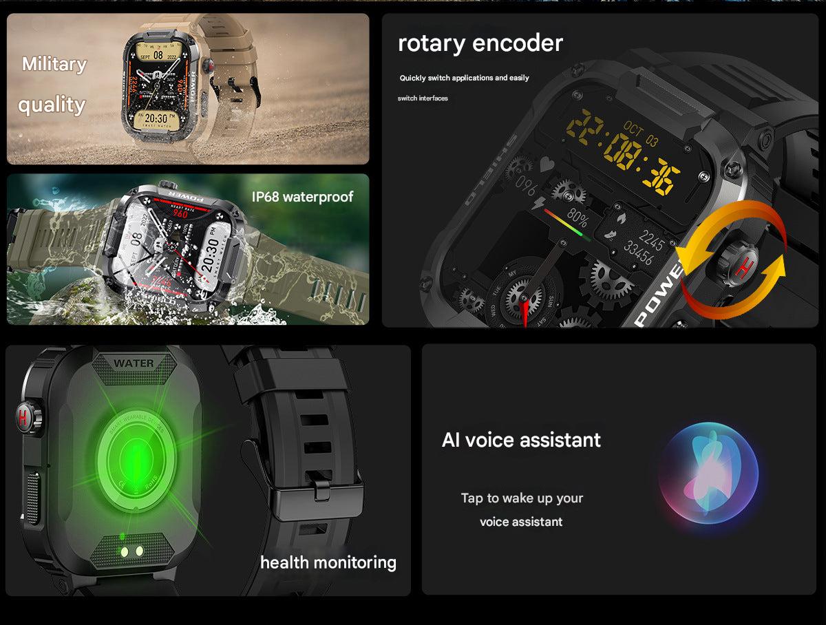 MK66 Smartwatch Health Monitoring Features