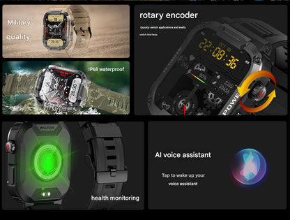 MK66 Smartwatch Health Monitoring Features