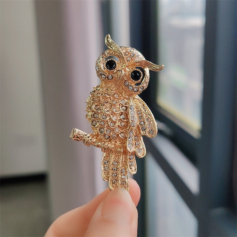 Unique Gift Owl Brooch 5