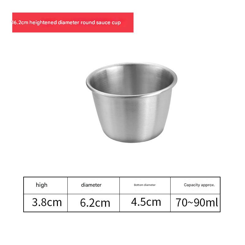 Durable stainless steel dipped sauce holders - image 5