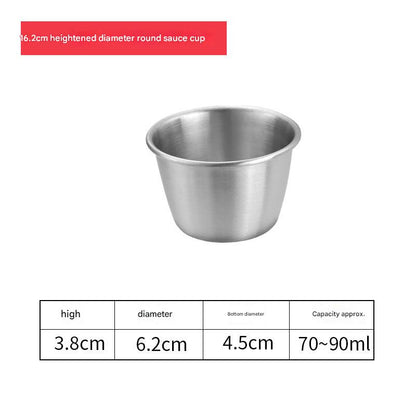 Durable stainless steel dipped sauce holders - image 5