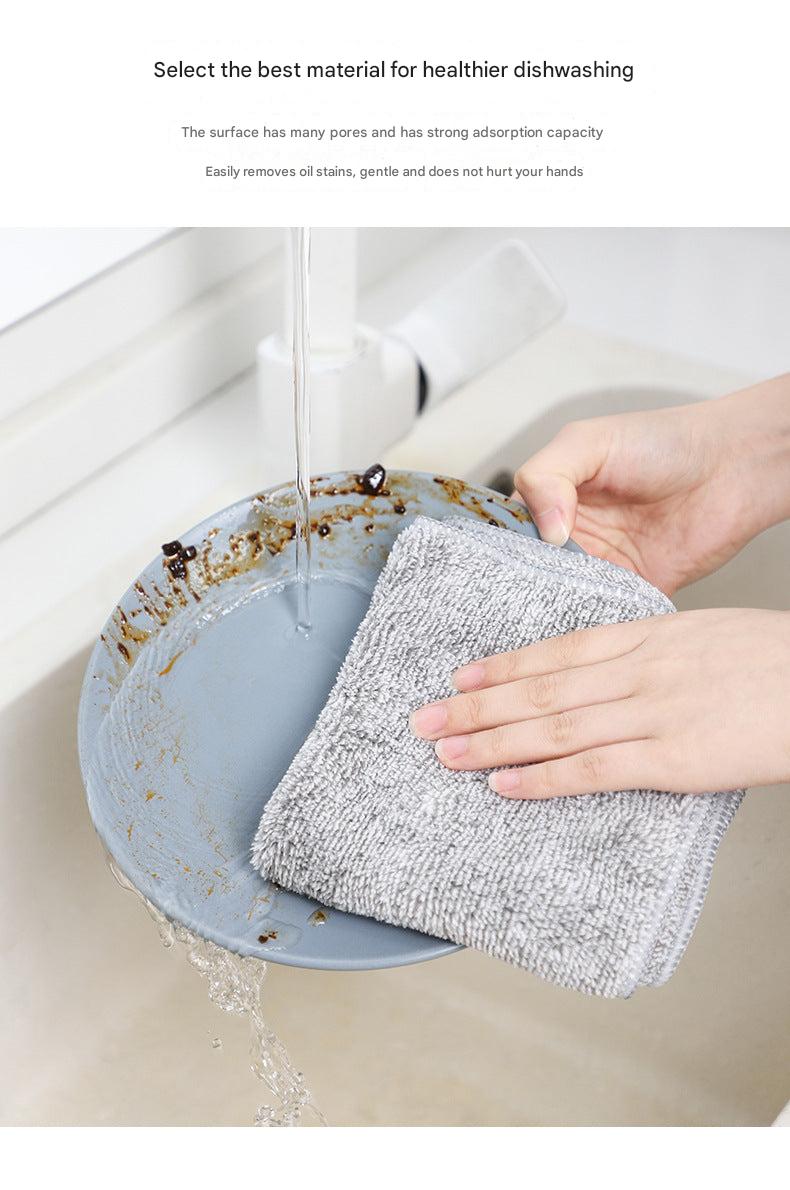 Bamboo charcoal cleaning cloth image 10