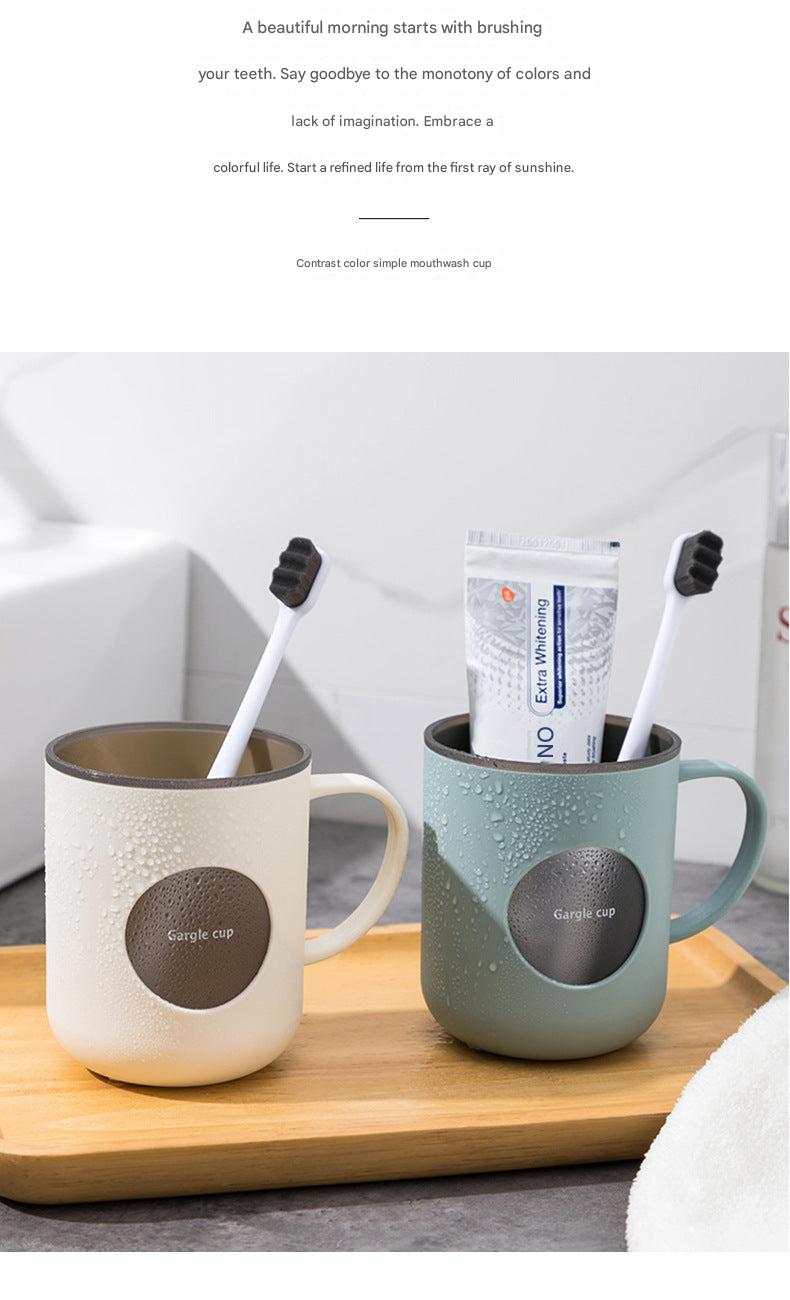 Modern toothbrush holder in multiple colors