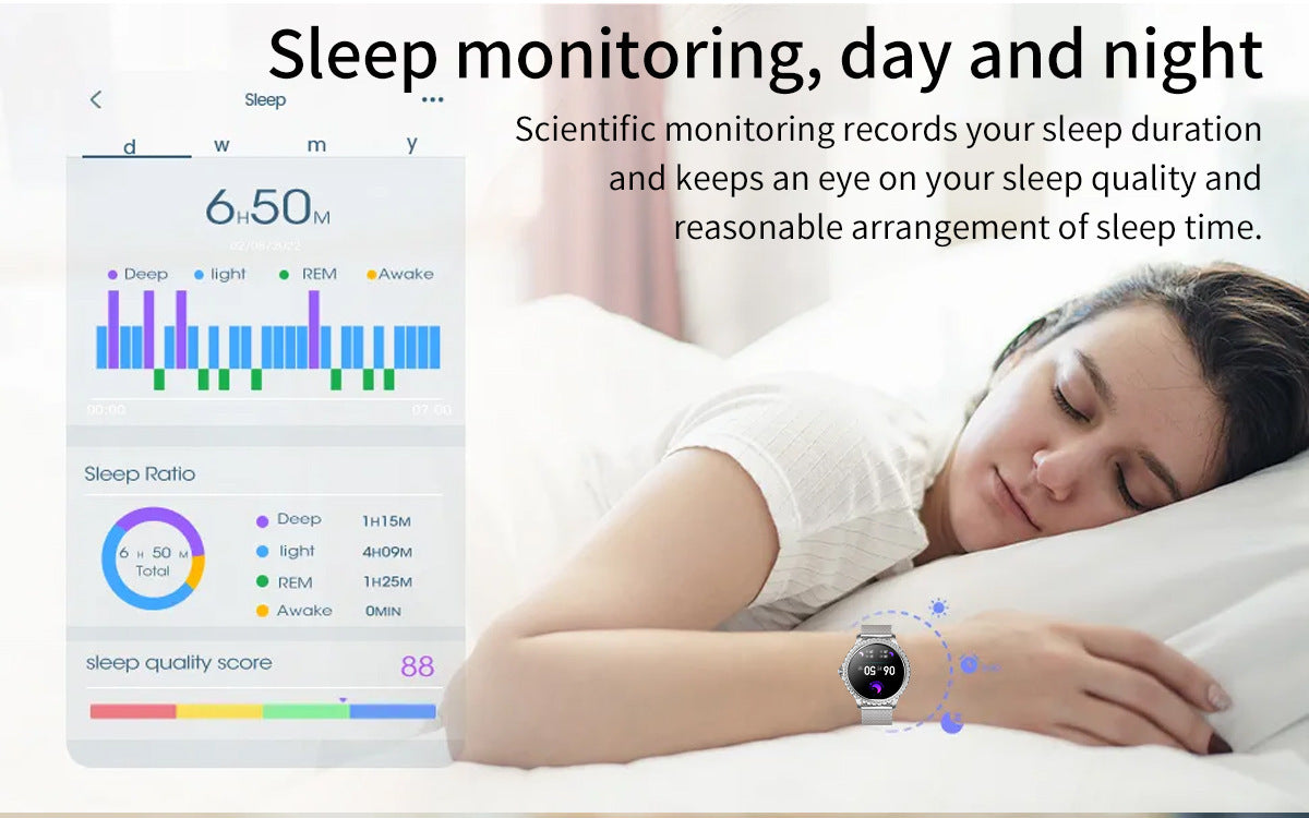 Smartwatch displaying heart rate monitor - image 4