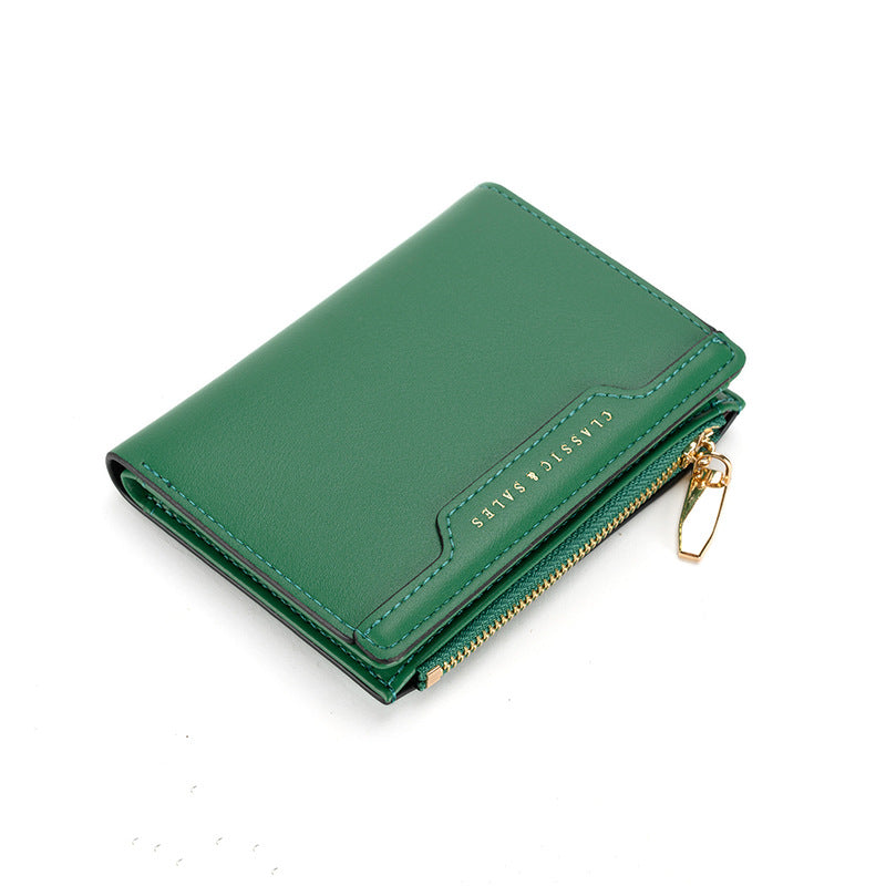 Pink slim cardholder wallet