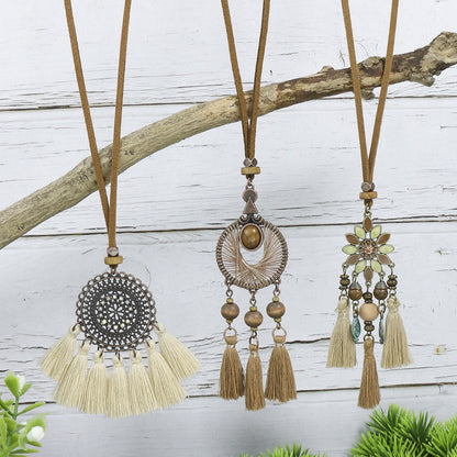Necklace featuring vintage-inspired design image 7