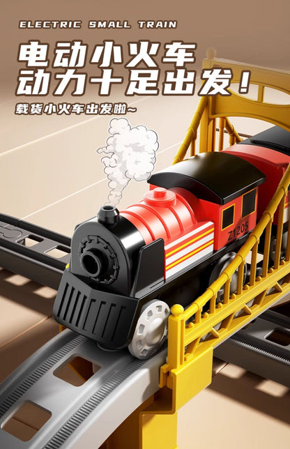 Toy Train with Tracks