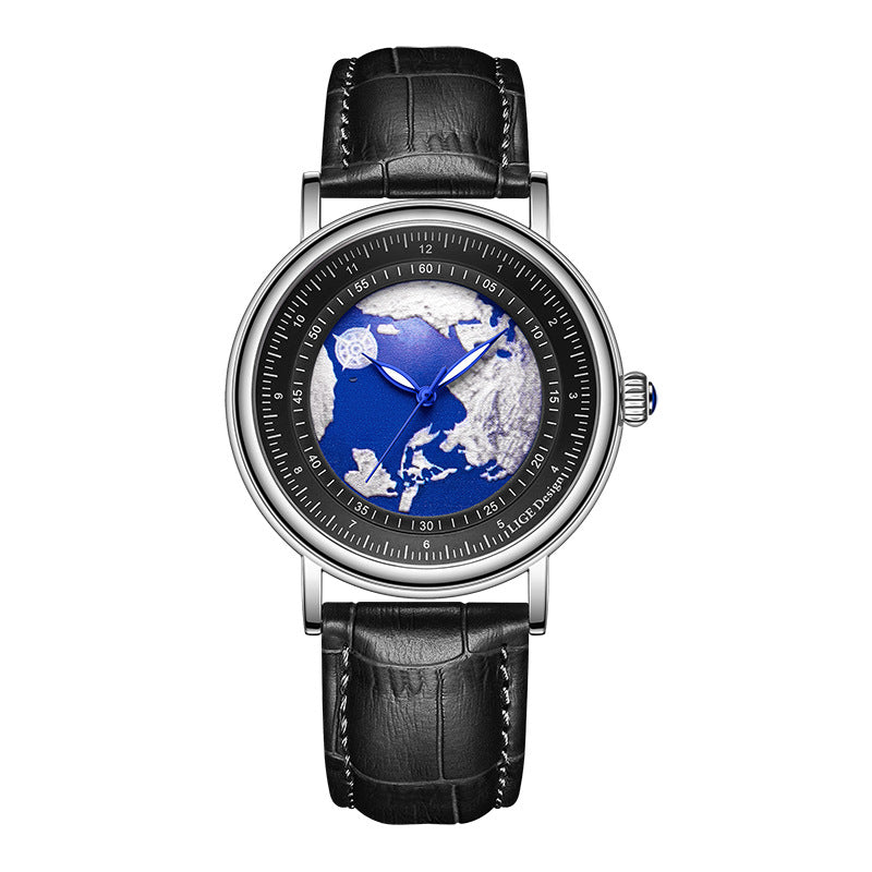 LIGE quartz watch stylish design image 1