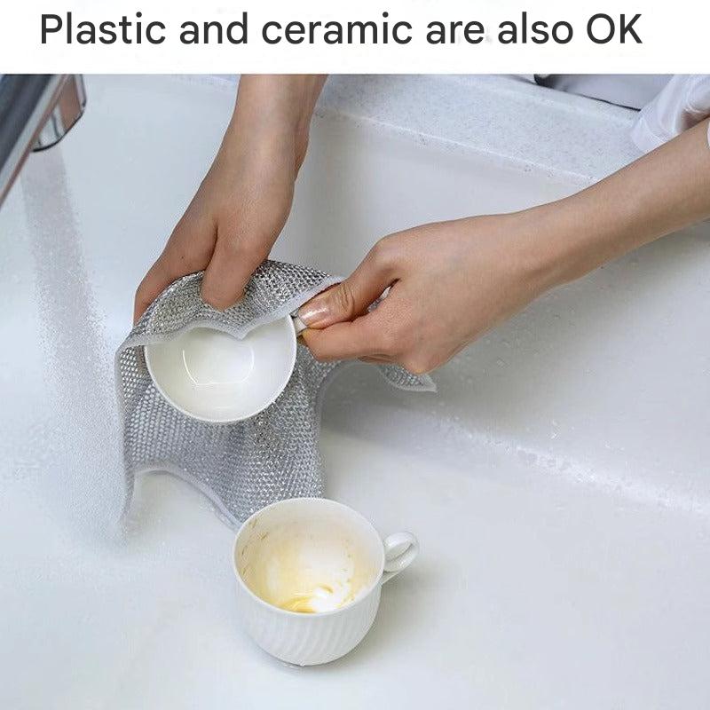Non-Stick Wire Dish Cloth 5