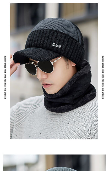 Fleece lined winter accessories set