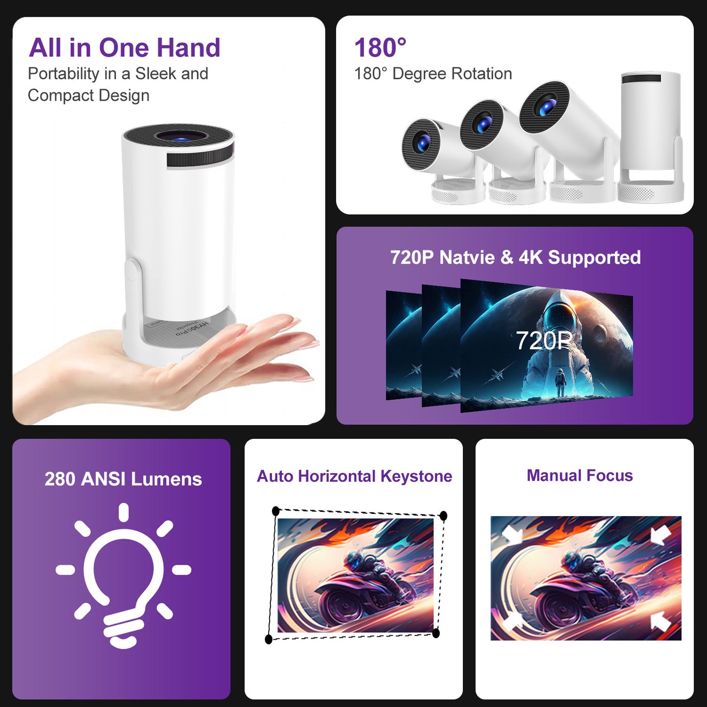 Outdoor Movie Night with Projector