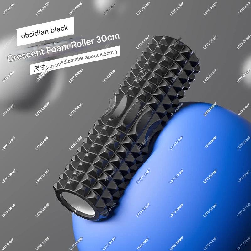 Foam Roller Muscle Relaxer with user