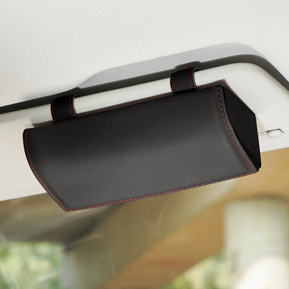 Car sunglasses holder storage accessory