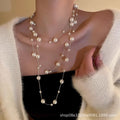 Silver Size Variation Bead Necklace