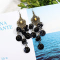 15 - Sea Shell Tassel (Cool Black)