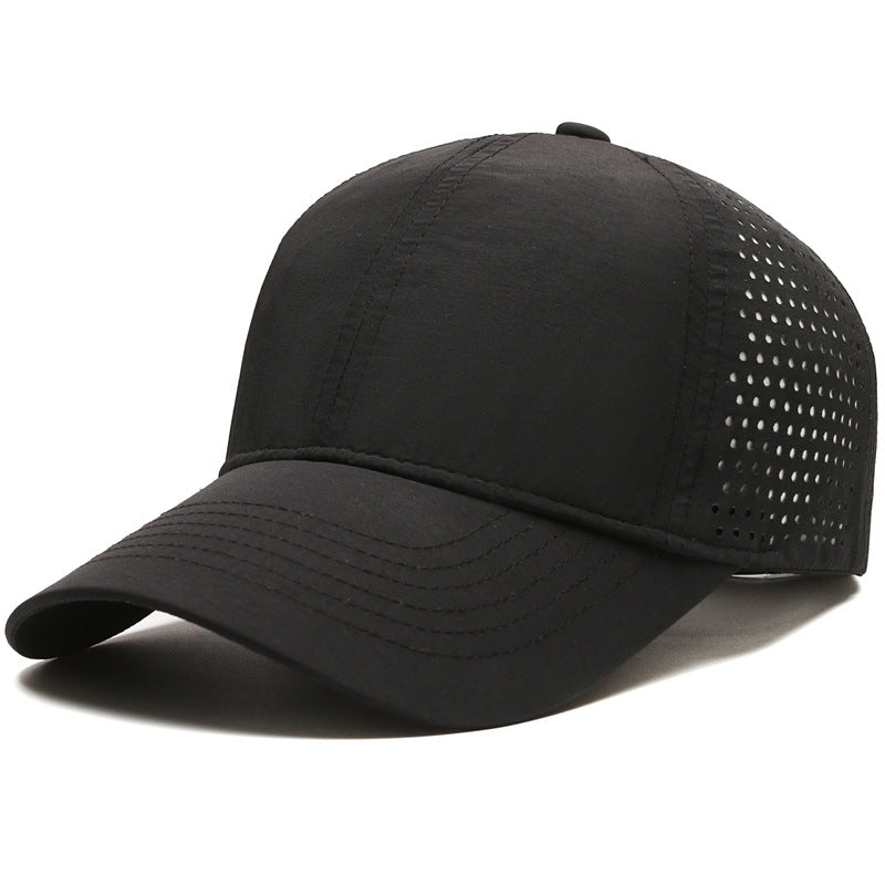 Adjustable summer cap back view