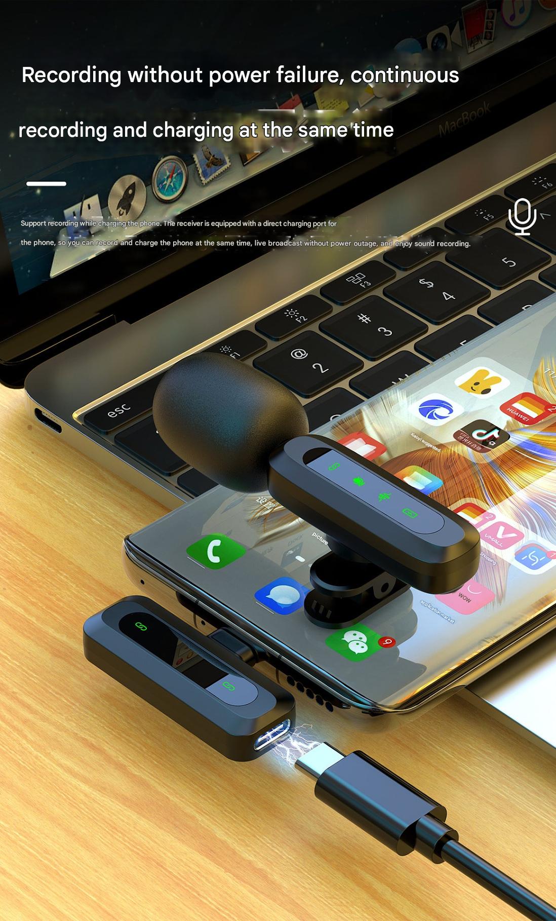 Rechargeable clip-on microphone image 5