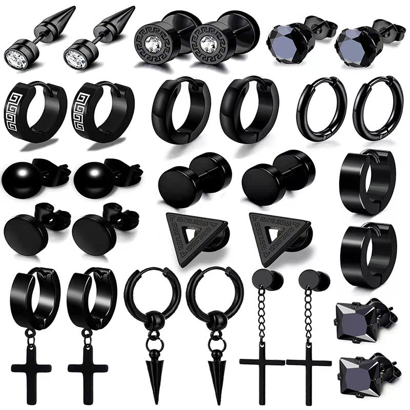 unisex fashion ear studs set