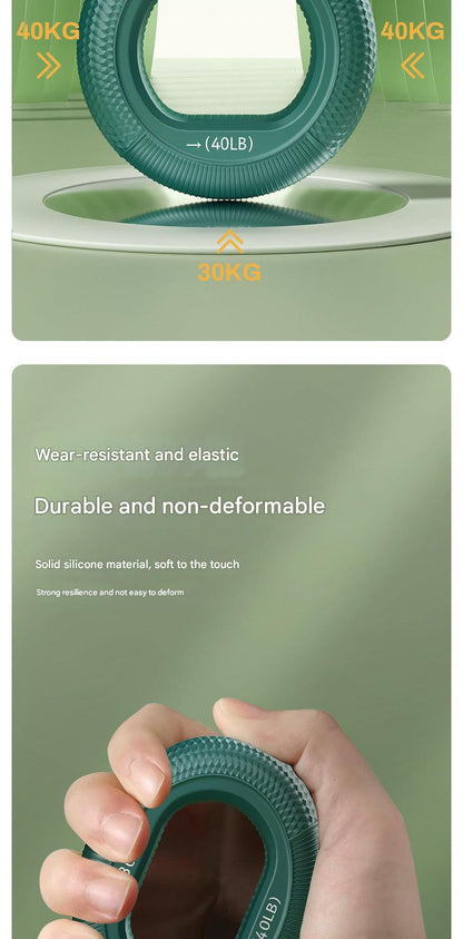 Silicone strengthener for rehabilitation