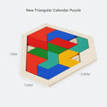 Birchwood Triangle Calendar Puzzle (Pack of 1)